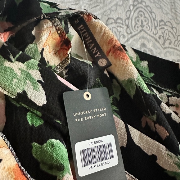 Floral wrap skirt nwt sz M new spring ruffle piphany - Picture 4 of 4